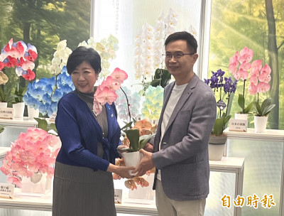 東京都知事參觀台灣形象展 故宮互動藝術吸睛