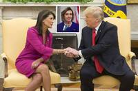 77歲川普疑口誤「把海利當裴洛西」 心智狀況再度成焦點