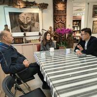 「韓江配」親赴辦公室拜會 高金素梅PO照表態讚「願景可期」