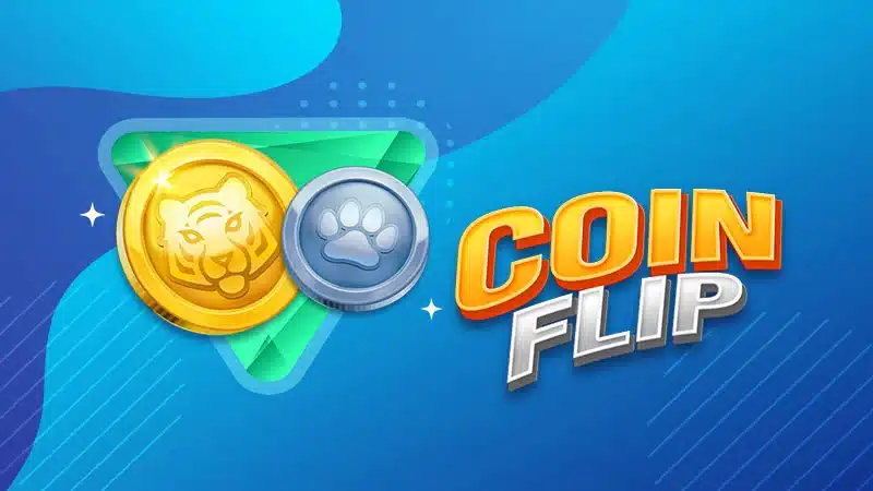 ATG Coin Flip 翻硬幣街機遊戲主視覺與機率玩法展示圖